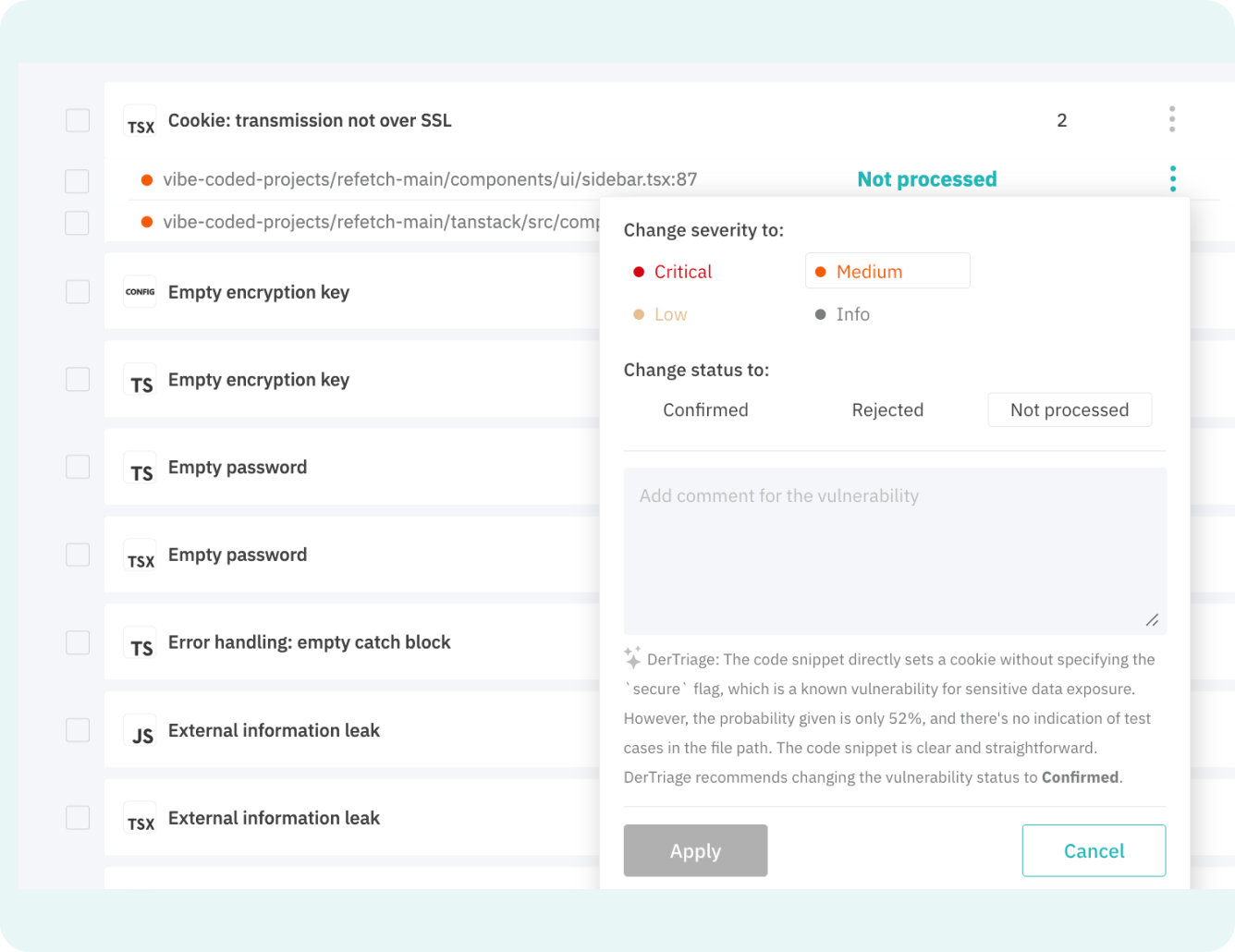 On-Premise AI Triage