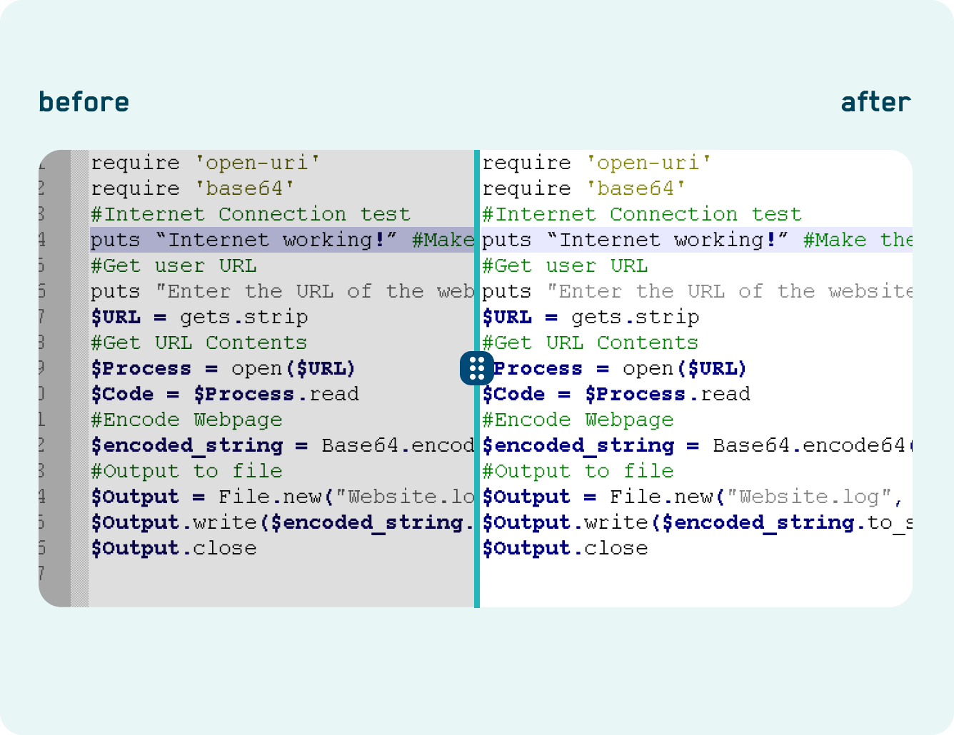 DerScanner dashboard