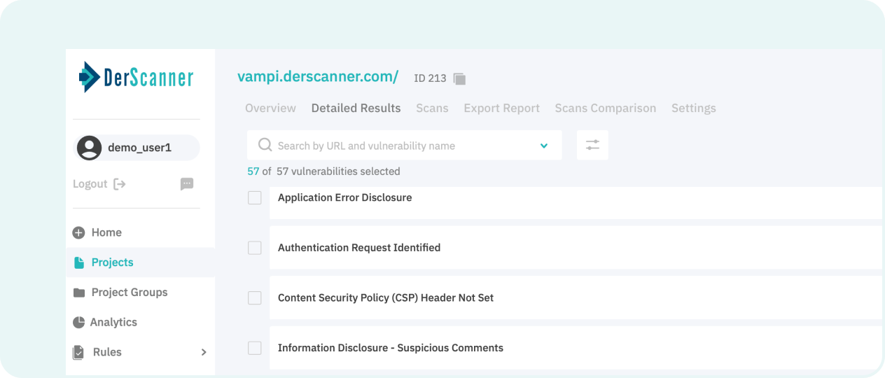 DerScanner create project