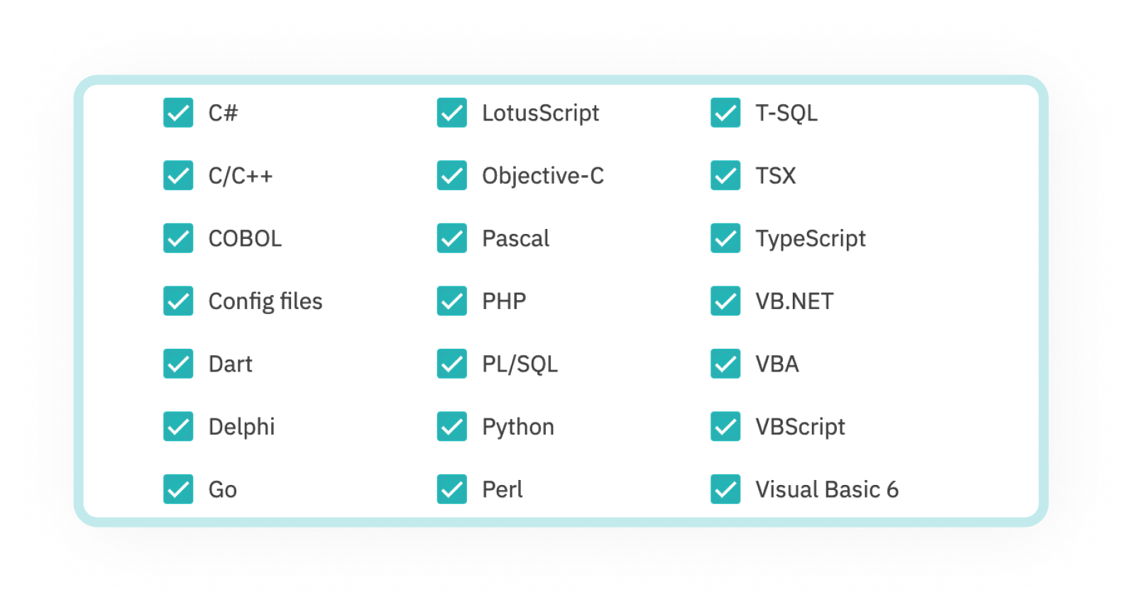 DerScanner supported languages